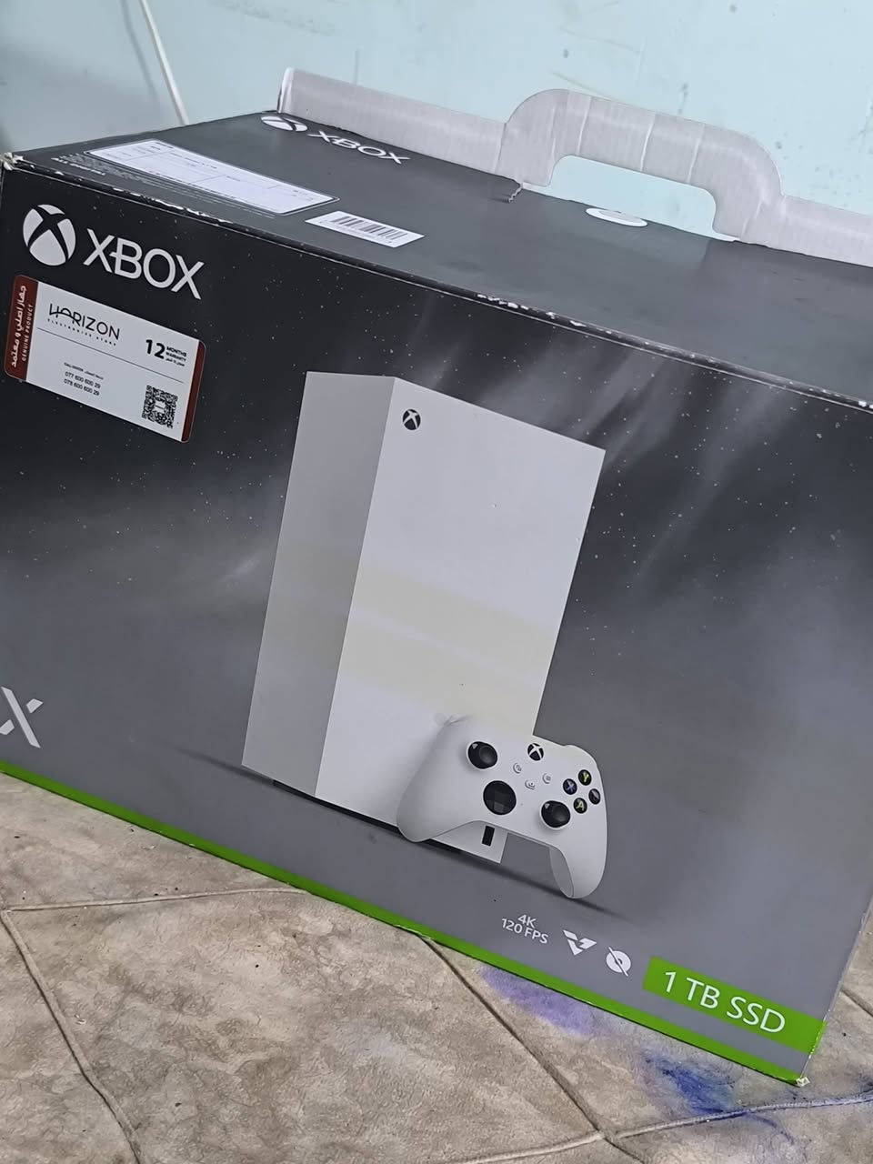 سيريس اكس
سلام عليكم  جهاز اكس بوكس سيرس اكس  ما مفتوح صالي سبوع من جبته  ذاكره واحد تيره 1000كيكه  بي العاب مشتريه 2 بي كيم باس شهر قبل اسبوع فعلته  
مكاني البصره   سعره 700
*********** واتساب متواجد
