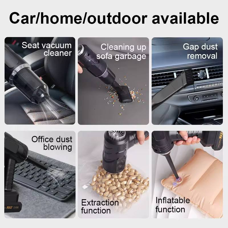 تنظيف سريع وسهل في أي مكان!
تصميم مدمج ولاسلكي لحرية حركة تامة 🔋
قوة شفط مع خاصية النفخ وفوهات متعددة 💨
مثالية للبيت، السيارة، والمكاتب 👌

خلي النظافة دايمًا معك بدون تعب

أطلبها الآن واتساب بسعر 20 الف دينار فقط 

***********
