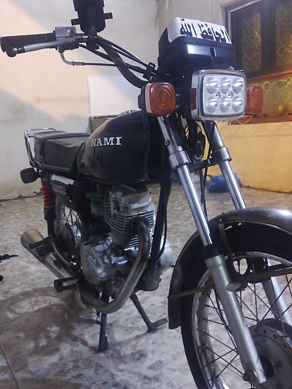 سلام عليكم دراجه ايراني البيع شوفت عينك دراجه خير من الله دراجه ادوات مكفوله من البوكه ماكني بصره معقل رقمي ***********
