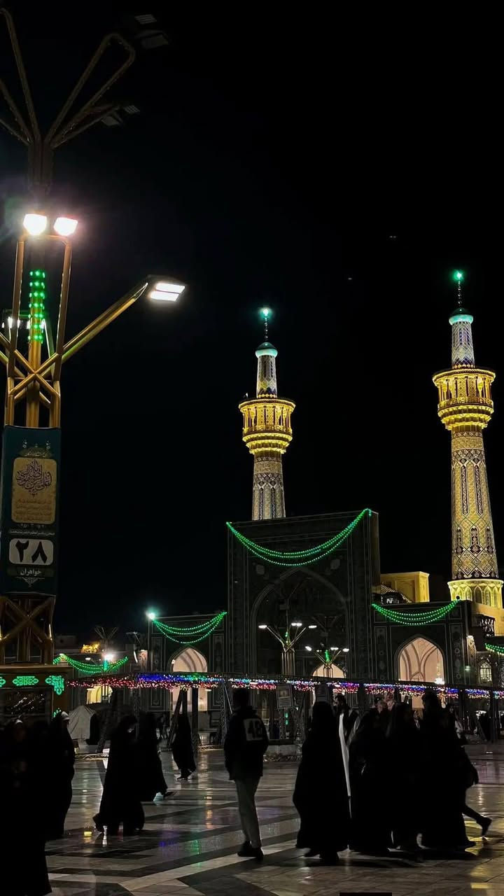 🕋 برنامج سفر إيران – محرم 1448هـ 🕋
تعلن حملة ضيوف الرحمن  عن فتح باب التسجيل لرحلة إيران المباركة

📅 موعد الانطلاق: 15 محرم
📆 الموافق: 1/7

🌹 برنامج الزيارة يشمل:
▪️ زيارة المزارات المقدسة في قم المقدسة ومشهد المقدسة
▪️ جولات إلى أبرز الأماكن السياحية والترفيهية
▪️ إقامة مريحة وخدمة متميزة طوال مدة السفر

🍽 الطعام:
بوفيه مفتوح يومياً
✅ 3 وجبات متكاملة في مشهد 
وجبه غداء فقط في قم المقدسه 

🚌 النقل:
باصات VIP حديثة ومريحة

✨ رحلة إيمانية وسياحية تجمع بين الزيارة والراحة والخدمة المميزة.

📞 للاستفسار والحجز يرجى التواصل مع إدارة الحملة.
المقاعد محدودة والتسجيل مستمر.
*********** المكتب
*********** المتعهد 
***********المندوب
