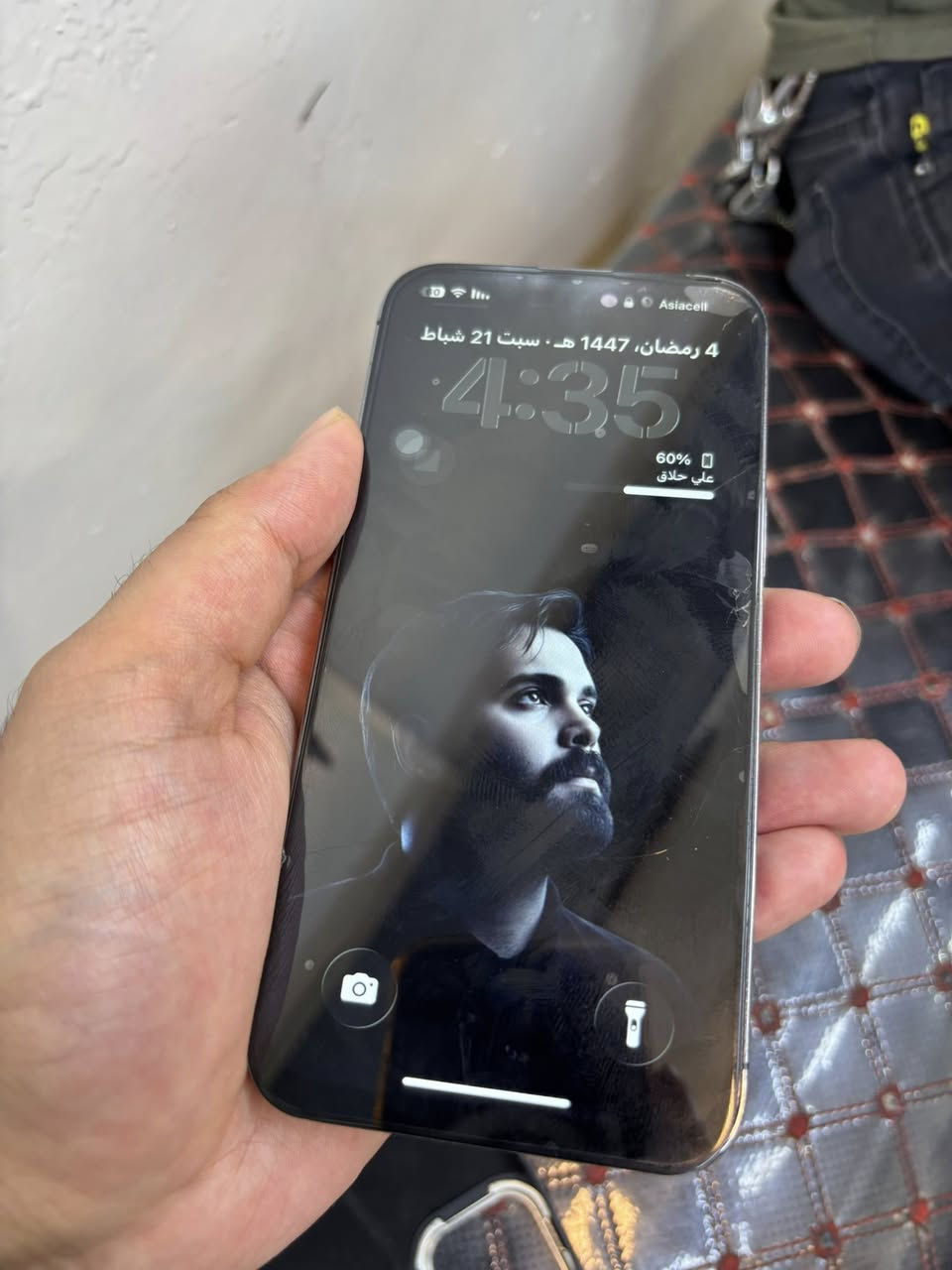 ايفون 14 برو ماكس
ذاكره 256
بطاريه83 بلادي شرط
شاشه مبدله عاديه وا مفطوره
للمراوسه فقط 
اي عيب مابي بشرط


**إذا كنت صاحب هذا الإعلان وتريد حذفه لأي سبب، رجاءا أرسل رسالة إلى الدعم الفني**