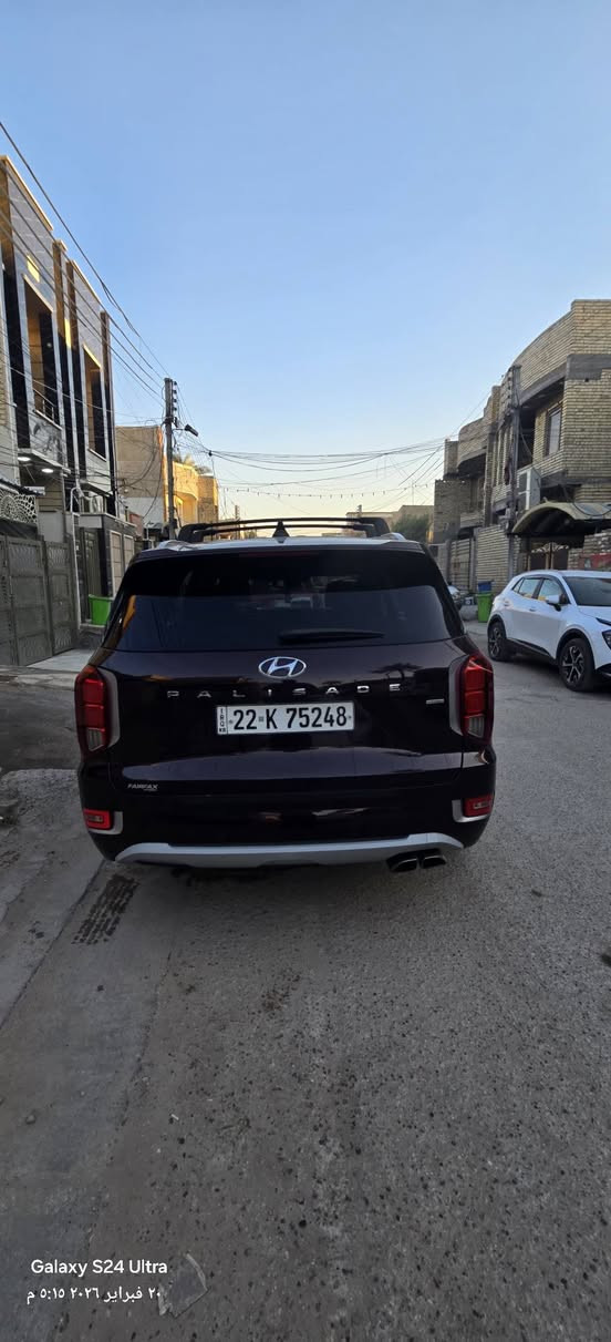 ‏Hyundai palisade  2021 limited 
هونداي بلسايد لمتد
الموديل :  2001
الون : عنابي
العداد :115 الف كيلو
رقم اربيل
رقم الشاصي موجود بالصور 

المواصفات :-
1-شاشة عرض داتشو 
2-المحرك   v6    3.8 
3-بصمة تشغيل + بصمة ابواب 
5-فتحة سقف +بانوراما
6-سماعات هارمن كاردن عدد 16
 7-رادار امامي  + خلفي 
8-حساسات امامي + خلفي 
9-كامرات عدد 6  360 درجة 
10-كشنات امامي خزن ميموري 
11-كشنات كهربائي تدفئة وتبريد
12-انارة داخليه (محيطيه) + انارة دشبول 
13-بردات جانبية
14-تبريد مركزي امامي + خلفي منفصل التحكم
15-تحكم ستيرن + شفتات
16-تدفئة ستيرن 
17-مرايا هيتر + تعتيم 
18-صندوق كهربائي شفط + اربع وضعيات فتح صندوق
19-وضعيات قيادة  (5)
20-ويل كب حجم  20 
21-اوتو هولد + نقطة عمياء 
22-سايد بريك بصمة + مثبت سرعة
23-شحن وايرلس 
24-إشارات بالمرايا  + إشارات جانبيه
25-اوتو هولد 
26-تحديد مسار
27-شاشة ديجتال كبيرة
28-تشغيل عن بعد .
30-دفع رباعي 
31-نظام مانع انزلاق 
32-نظام نزول منحدرات
وبعد بيها هوووواي مواصفات 
السعر 240 ورقه
للاستفسار اكثر يرجى 
الاتصال بالرقم 
***********
