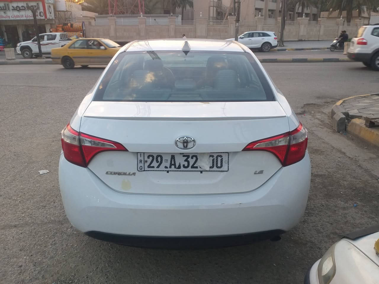 للبيع تويوتا كورلا 2015 وارد ضرر بنيد وجاملغ امامي فقط للستفسار اكثر اتصل***********
