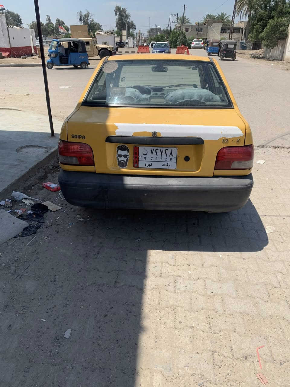 السلام عليكم
للبيع 

سايبا موديل ٢٠١٢مكفوله من ضربه او تبديل او صبغ فقط خياسات الهلالات كير  الثالث يقر فقط مكينه حدايه جديد شواصي مكفوله  تحويل مباشر مصفره هيئه وغرامات مكان السياره بغداد المحموديه 

السعر٢٤  ورقه وبيها مجال ***********
