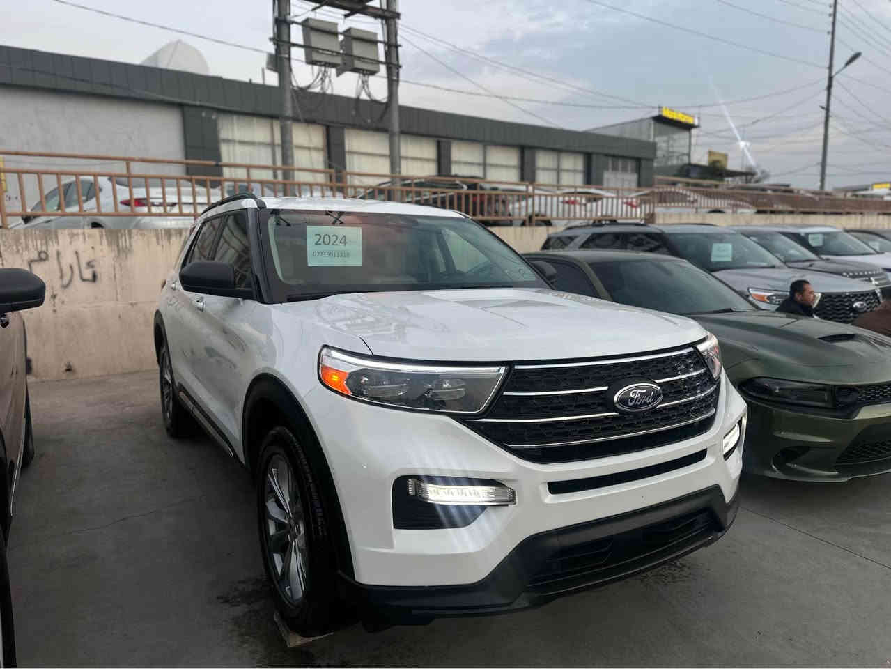 سلام عليكم

فورد اكسبلور 2024🇺🇸🇺🇸

السيارة فقط جاملغ صبغ بدون دواخل كلش جديدة

مكان السيارة سليمانية 

مواصفات XLT

شاشة جبيرة 

كاميرا 

بصمة ابواب 

تشغيل عن بعد 

كشنات جلد 

كشنات هيتر 

استيرن هيتر 

شحن واير ليس 

كشنات كارباء 

رادار ٣٦٠ درجه 

حساس ٣٦٠ درجه 

كيج الكتروني 

كود باب 

صندوق شفط 

فور ويل 

انظمات قيادة 

اطفاء ذاتي 

هندربريك بصمة

بگلايت و لايتات ليد 

بلاجيكتور ليد 

دبل صالنصه 

تحكمات 

ماشية ١٤ ميل فقط 

السيارة كلش جديدة و حلوة بلواقع هم 

كير و مكينة مكفول بدون اي عطل 

سعرة ٢٧٥$ بي مجال 

رقمي *********** 

السيارة رقم كاتي تترقم شمالي فقط السليمانية, العراق
