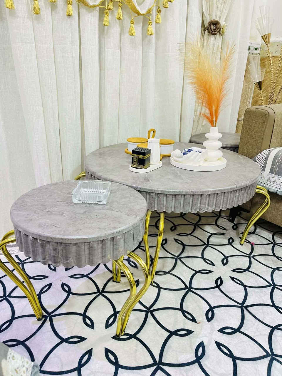 طبلات وياهن طبلتين صغار يعني يجي سيت 4 صغار وحده وسطيه ذولي نهايتهم 80 لان جددد كلش

ميز الطعام و4 كراسي ب50

طبلات سود كزاز30 عمارة, ميسان


**إذا كنت صاحب هذا الإعلان وتريد حذفه لأي سبب، رجاءا أرسل رسالة إلى الدعم الفني**