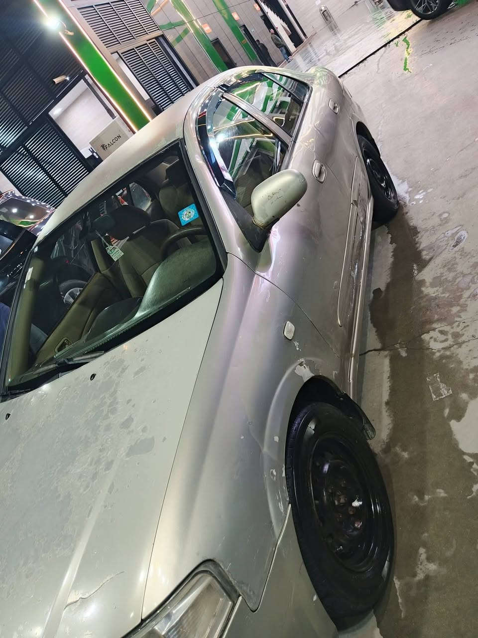 السلام عليكم نيسان سني موديل 2007غاز بنزين رقم مميز  ***********
