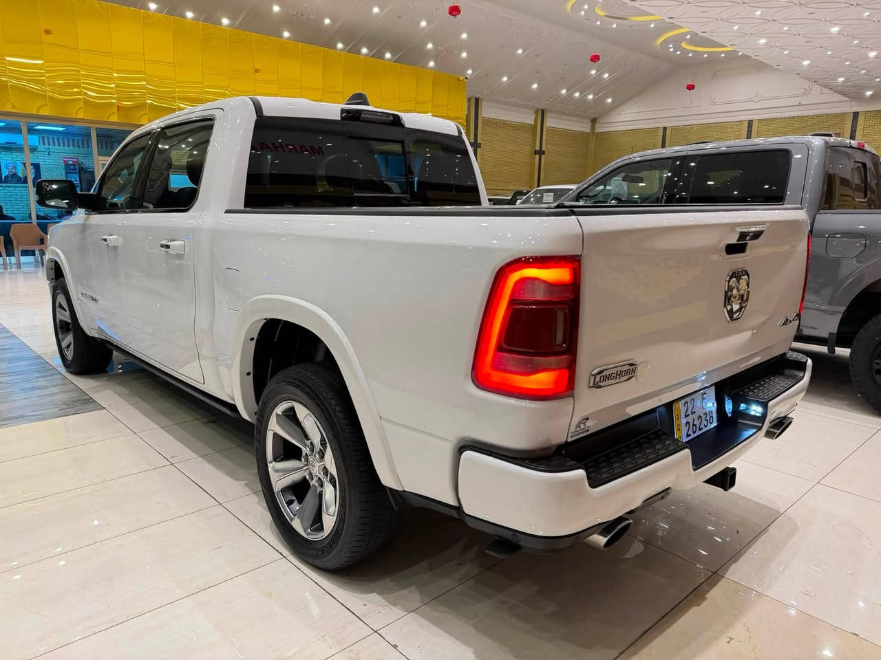 MARHABA CARS ERBIL
——————————
BRAND : RAM 1500
CLASS : LIMITED LONGHORN
ENGINE : V8 - 5.7L - 4x4
STATUE : CLEAN TITLE كلين تايتل
YEAR : 2021
PRICE : $$
COUNTER : 160,000 MILE
IMPORTING : وارد كندى
ADRESS : Erbil , أربيل شارع ١٠٠م صف دائرة گمرگ
FOR IFORMATION CALL US :
MARHABA CARS 
 📞 : ***********
