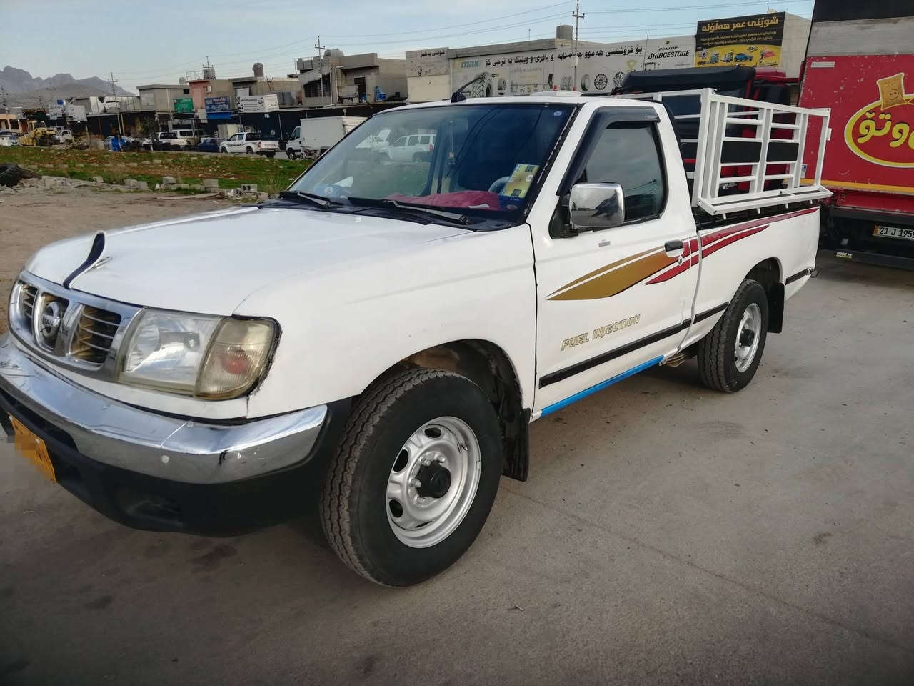 نیسان تاک چوارقولاب مۆدێل۹٨ئاڕم پلاستیک سۆران گێروو مەکینە بیلاد کابرێتە      ناو   سور  پاوەر  گێروو مەکینە ئەکسل ئاڕم ئەوەلیات بەشەرت  بۆنیتی بۆیاغە لەگەڵ شوێن لەزگەی پێشی دەعمی هەیە


**إذا كنت صاحب هذا الإعلان وتريد حذفه لأي سبب، رجاءا أرسل رسالة إلى الدعم الفني**