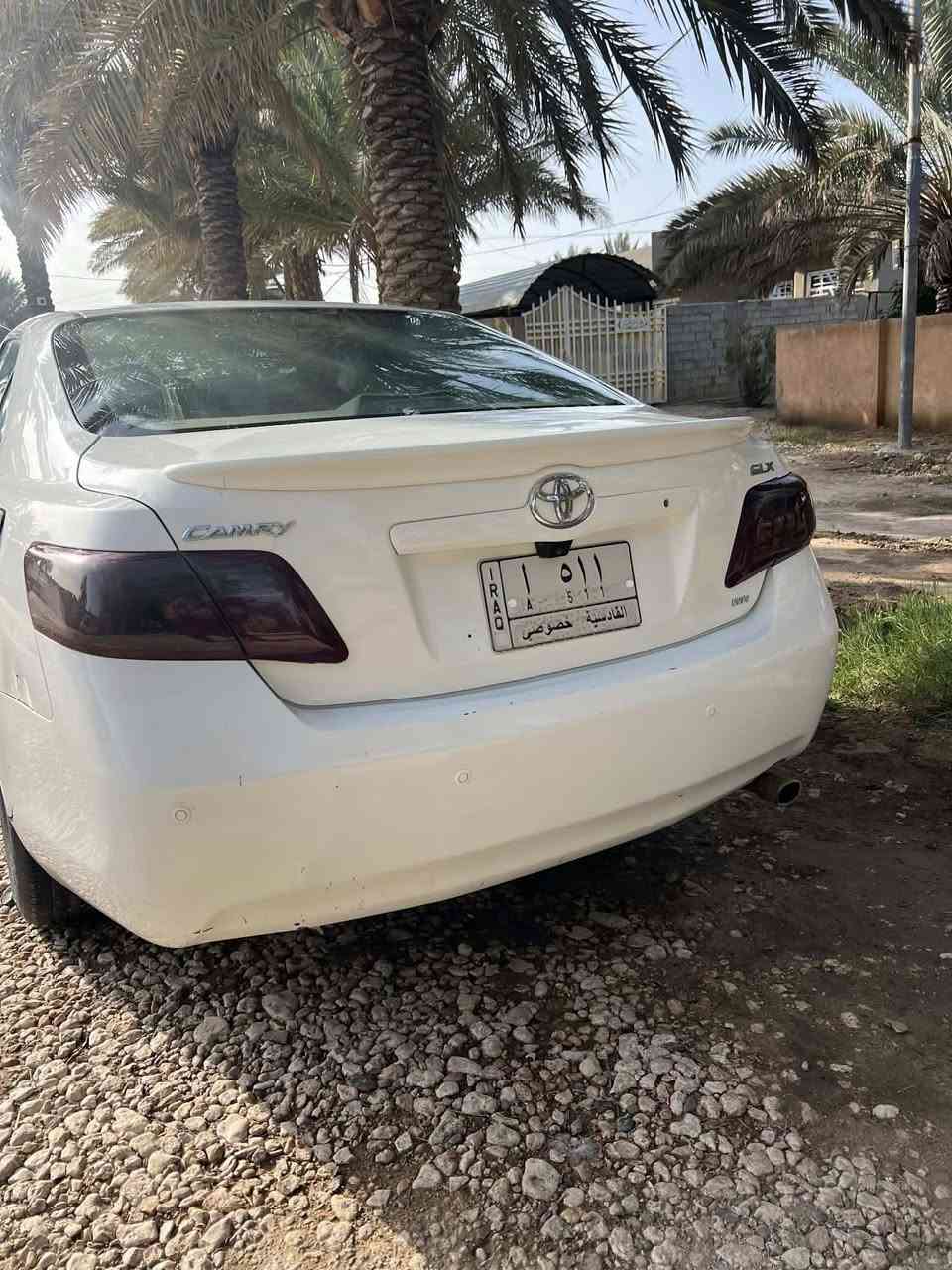 كامري 2009 Glx
رقم مميز ثلاثي  511

سياره مكفوله من كلشي 
عدا شغلات بسيطه 

فول 

تحكم استيرن

كشن كهرباء
فتحة سقف
رادار امامي وخلفي

تبريد قطعتين

برده خلفية كهرباء

ABS

 لاتبديل لاضربة شاصي ولغود
 كفالة كهربائيات تخم تاير تبريد 
تدفئة دسكات كله جاهزه وخير من الله
للتواصل واتساب 
***********
