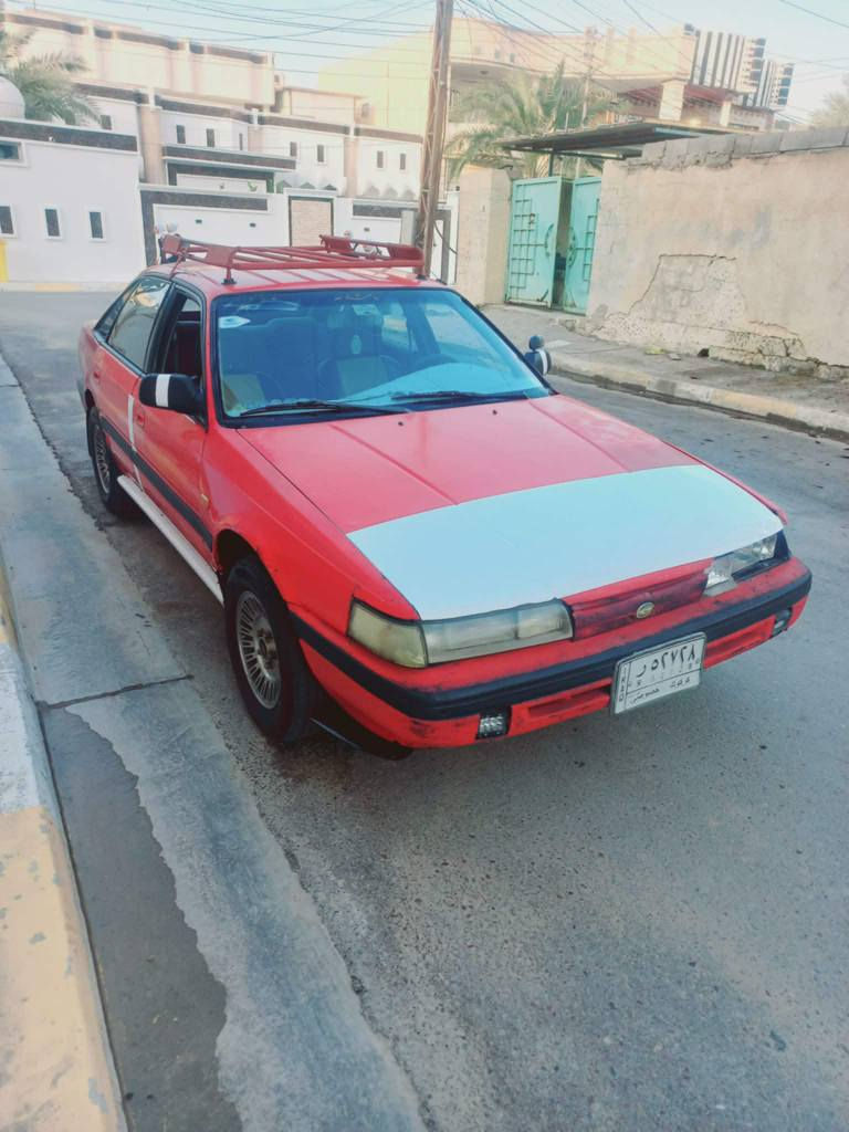 بسم الله بةناوي خوا ***********سيارة مازدا موديل 1991 مكينة بةشرت رةقةم كركوك وكالة سةنةوي بةشةرت تةبريد عيش دةكات بةس دةبيت جاكي بكةي سيارةكة وةك وينةكة پاكة سيارةكة لة داقووقة سعر 👈 20👉 مجال دكوك, كركوك
