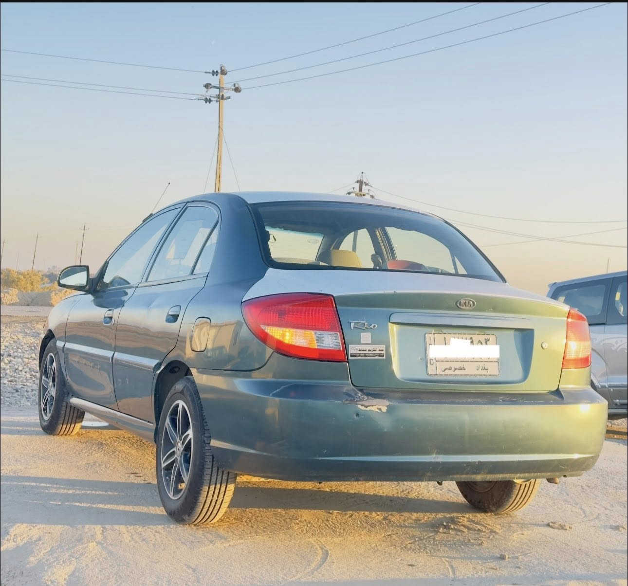 السلام ؏َـليـڪـم 

⛔️ مكلف بالنشر

كيا ريو بوليس موديل 2004 للبيع السيارة مشروع وطني تحويل ثاني يوم 
بدون حادث ما بيه اي حادث سياره خير من اللّٰــــه ˓ مكينه وكير وحداديه ودواخل كلش نضيفة 
بيها ويل كب اصلي تخم تاير جدد 

السعر 58 وبيها مجال للطيبين 

للاستفسار : ***********
