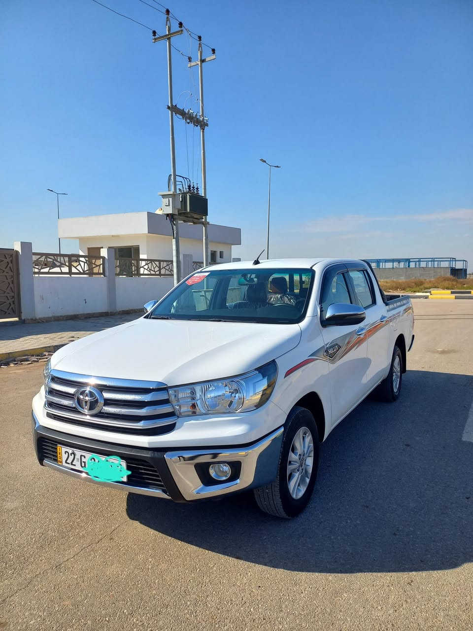 للبيع بيكم هايلوكس ٢٠٢٤ ساز اوتماتيك رقم اربيل  
كشنات تدفئه وتبريد بصمه ماشيه ٤٠ الف بسم شركه 
               ***********    *********** واتساب + اتصال 
السعر ٢٩٥ وبي مجال  بيع او مراوس
