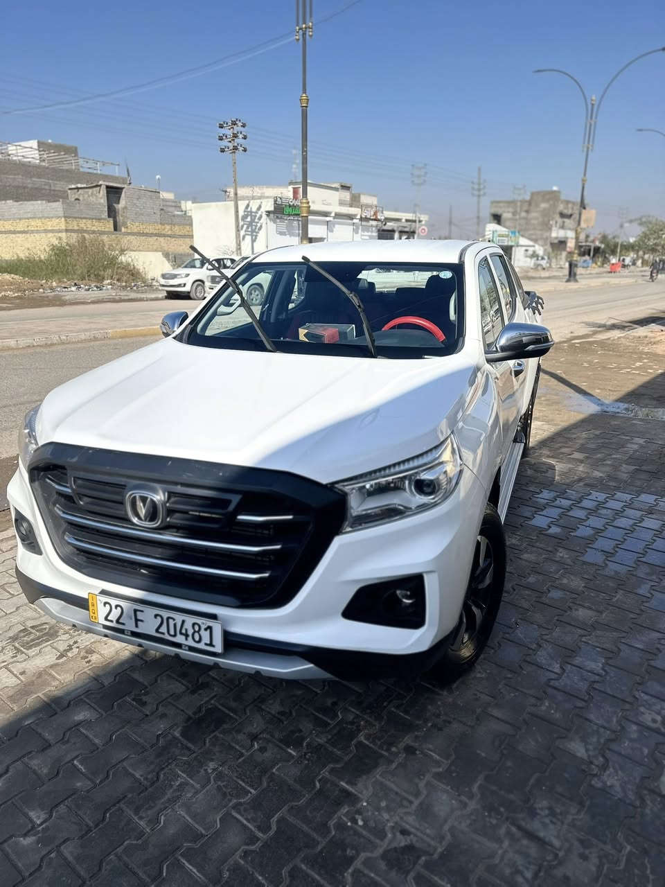 بيك أب شانجان هنتر 2023 |
المواصفات العامة :
المحرك: 2.4 لتر تيربو بنزين
ناقل الحركة: اوتماتيك 
نظام الدفع: دفع رباعي (4x4)
عدد أنظمة القيادة:
إيكو (Eco)
نورمل (Normal)
سبورت (Sport)
اللون: ابيض 
سعة الخزان: 80 لتر
الحمولة القصوى: 1 طن
ماشيه40الف
1. تبريد أمامي قطعتين
2. شاشة لمس تدعم جميع أنظمة الاتصال
3. شاشة أعطال متقدمة
4. كاميرات 180° (خلفية + جانبية
5. حساسات خلفية عدد 4
6. حساسات ضغط الإطارات
7. نظام مساعدة نزول منحدرات
8. نظام مانع تزحلق
9. كروز كونترول (مثبت سرعة)
10. فول تحكمات من المقود (ستيرن)
11. إضاءة أمامية LED
وبعد بيها هواي مواصفات فول للاخير 
// سعرها 165 بيها مجال 
بدون حادث
مكان السياره بصره تنومة 
***********
