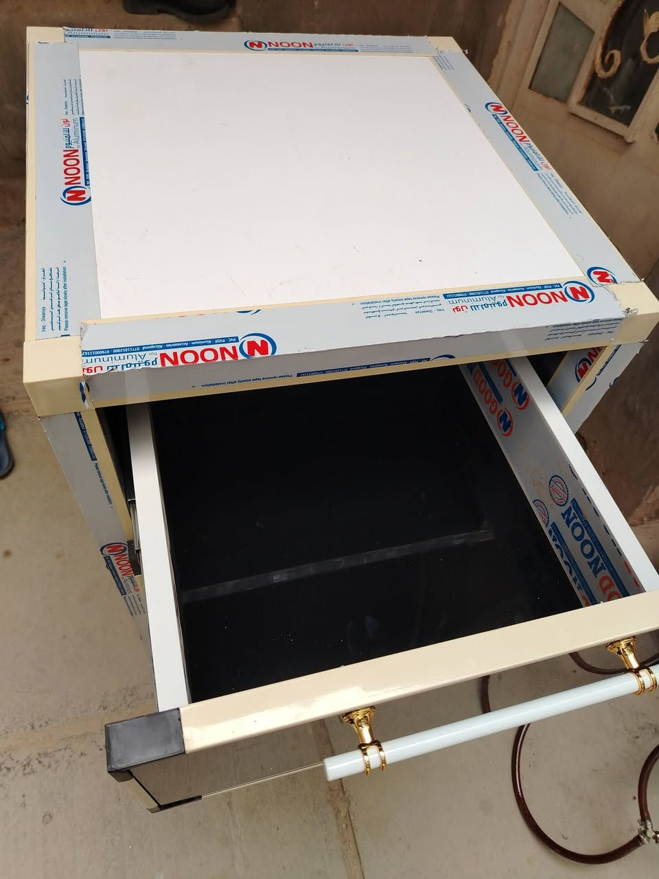 السلام عليكم ميز جديد تسكام درجه اولئ شغل ٤ ملم
ارتفاعه متر وعرضه ٥٥ وعمقه ٥٥
سعره ٧٠ الف
مكاني ديوانيه قرب مدرسه الخلاني ***********
