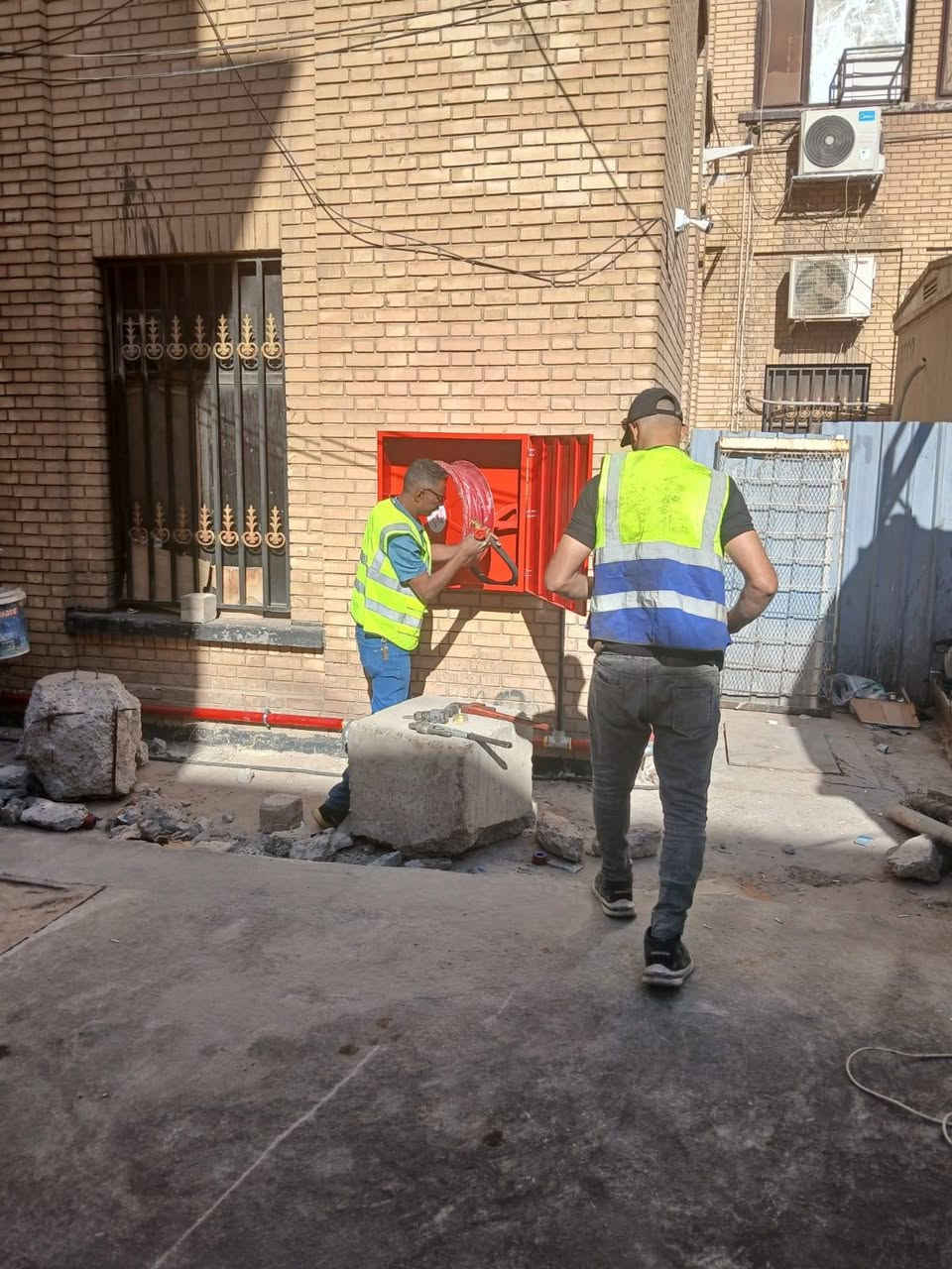 كادر الكرعاوي تجهيز ونصب كافة منظومات الدفاع المدني أسعار تنافسية وعمل درجة ممتازه  بيش يشتغلولك أني نص السعر تصل وتدلل بغداد وجميع المحافظة الغاليه ***********
