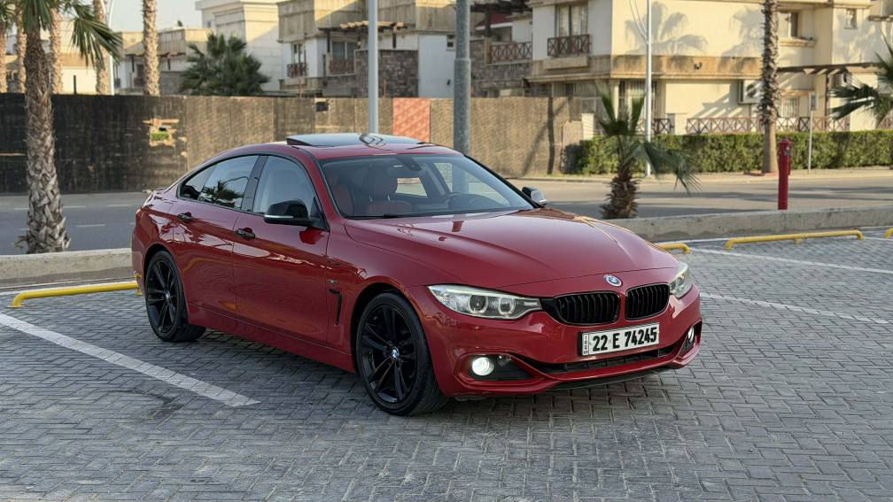 BMW 428i خليجي شةريكة العروش 
موديل ٢٠١٥  ناو سوور
 كلينة هيچ بوياغ و ليدراني نية  
يةك بست تعديلي هةية 
١١٠ هزار رويشتية 
فوول مواصفاتة  
هةموو جياني لةسةر بيلادية  
گير و مةكينة بةشةرت 
تحويل و غرامة بةشةرت 
سعر ١٦٥$ و مجال 
***********  كورك واتساب 
شوين هةولير أربيل, العراق
