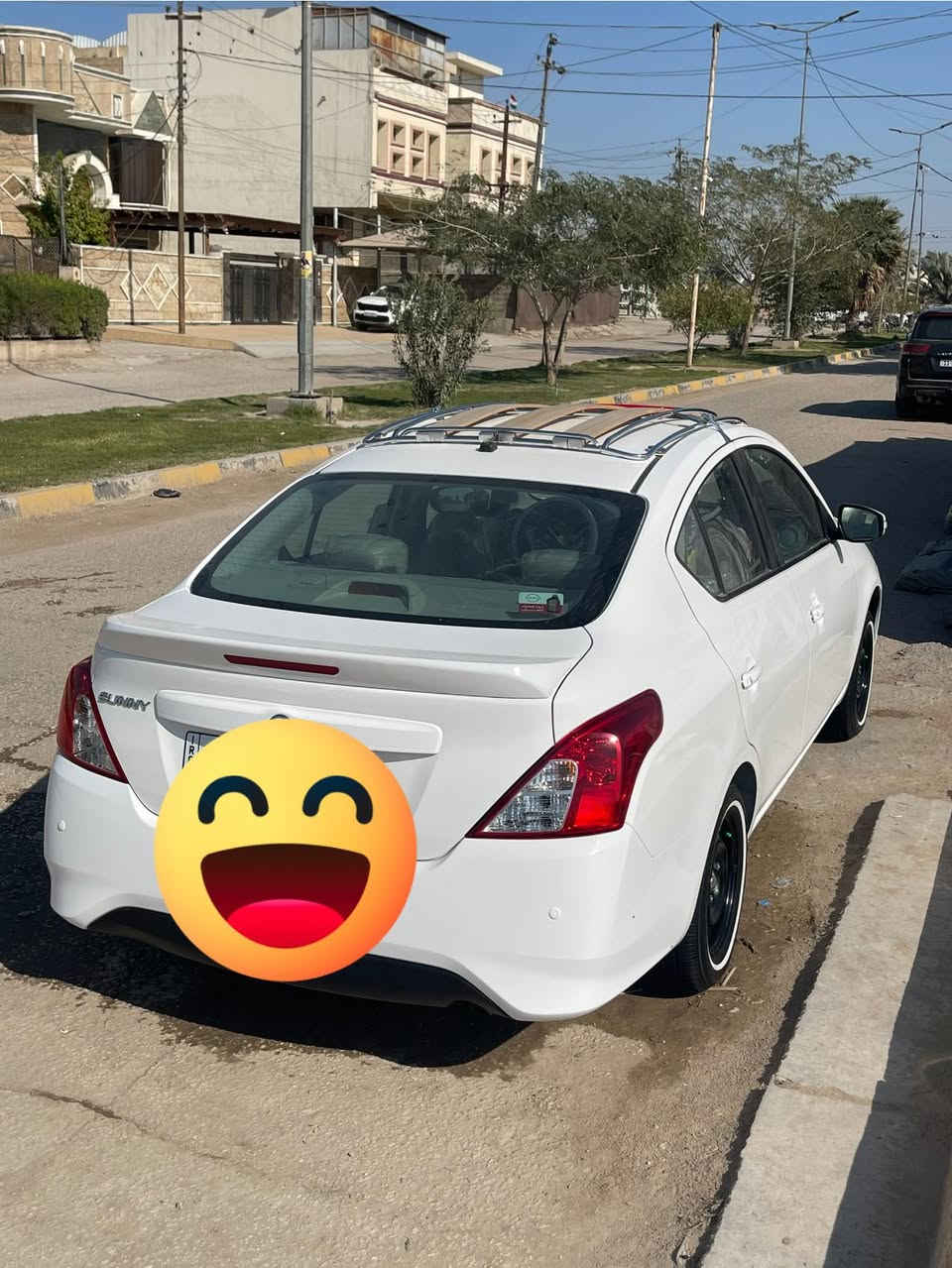 السلام عليكم نيسان صني موديل 25 ماشيه 7 الف كفاله عامه حته من الشخط  رقم اربيل بسم شركه اتريد تحويل اتريد وكاله بكيف المشتري 
ب126 وبيه مجال بسيط والي يكلي عل السعر سوك وكلشي بي 
مكاني حله سونار موجود
ملاحضه السياره بدون غراض
***********
