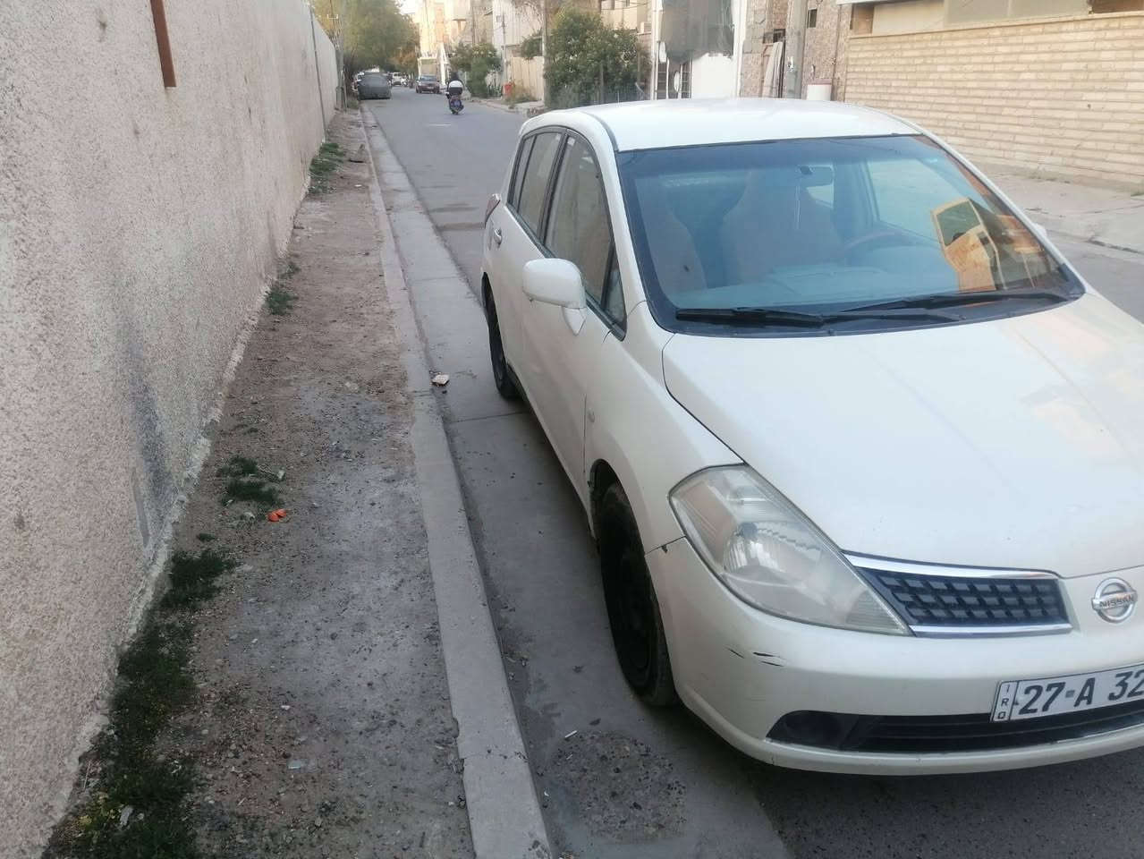 السلام عليكم ورحمة الله وبركاته
نيسان تيدا 2007

مصبوغه حزام اثر جراد

بيها طخه بل جاملغ الامامي الايسر

محرك 1600

كير AT

تبريد شغال

تخم تاير جديد

لايت زينون

حدادية جديدة

جاهزه من كلشي

بسمي

السعر 60

مكان السياره واسط مركز مدينة

***********
