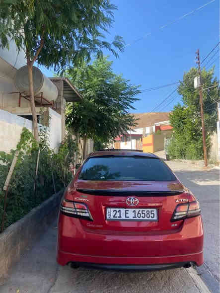 Toyota Camry 2011 Se
فوول مواسەفات ئەمریکی چوار پستۆن
سڵاید حاسە تەحدید سورعە شاشە و کامێرا
بەسمە دەرگا و سندوق
سبوخ دوو پارچە بەبێ ناوگرتن  بێ کاڵ بوونەوە بێ ئێرباگ
گێڕ و مەکینە بەشەرت
114کم حەقیقی ڕۆشتووە

سەیارەکە لەجوانی نموونەیە 
تەقەورەقەیی بەشەرت 
چوار تایەو ویلی لۆکی لەژێرە 
ژ.م
***********

نرخ ١١٨ گەڵا

