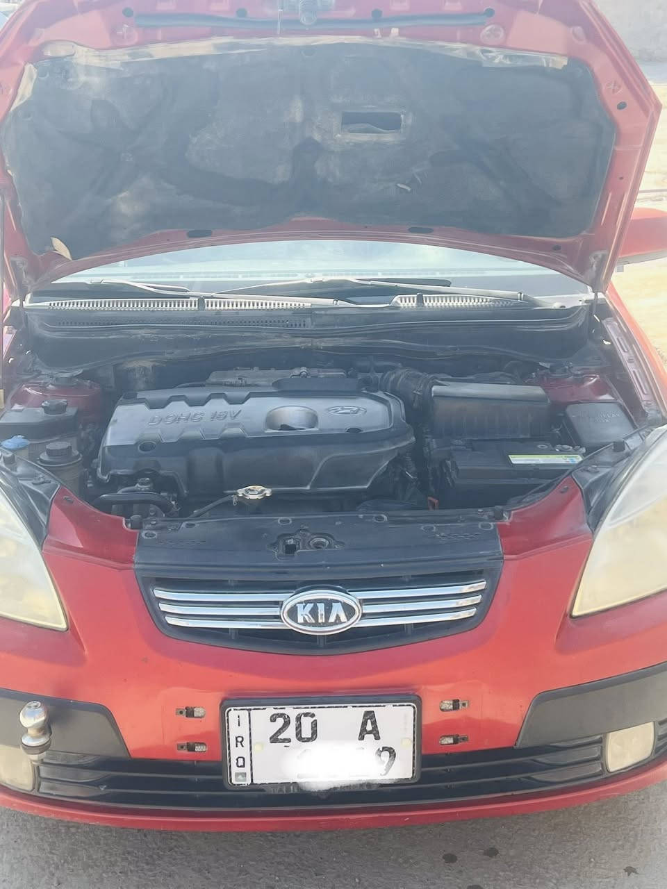 كيا ريو برايد موديل 2009 مكينه كير شرط تبريد ثلج بدون اي ضربه صبغ دوس ولهلالات وجاملغ مرشوش فقط فول موصفات تحكم ستيرن حساسات  جام كهربائي رقم ديالى دولي بسمنه شرط تحويل السعر 77 وبيه مجال استفسار على رقم *********** مكان سياره ديالى بعقوبه المفرك
