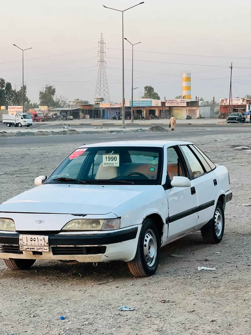 السلام عليكم للبيع دايو اسبرو مديل 1994محرك مفتوح المرغوب تايرات جدد صدر نص عمر كهربائيات كلها شغاله باتري جديد شرط التحويل مكان سامراء مفرق الفلوجه  السعر21بيها مجال للستفسار***********
