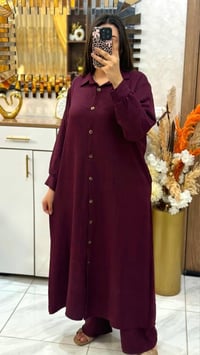 اونصومبل ٢ بياس • ثوب لولان مكرش • مقاسات M-XXXL