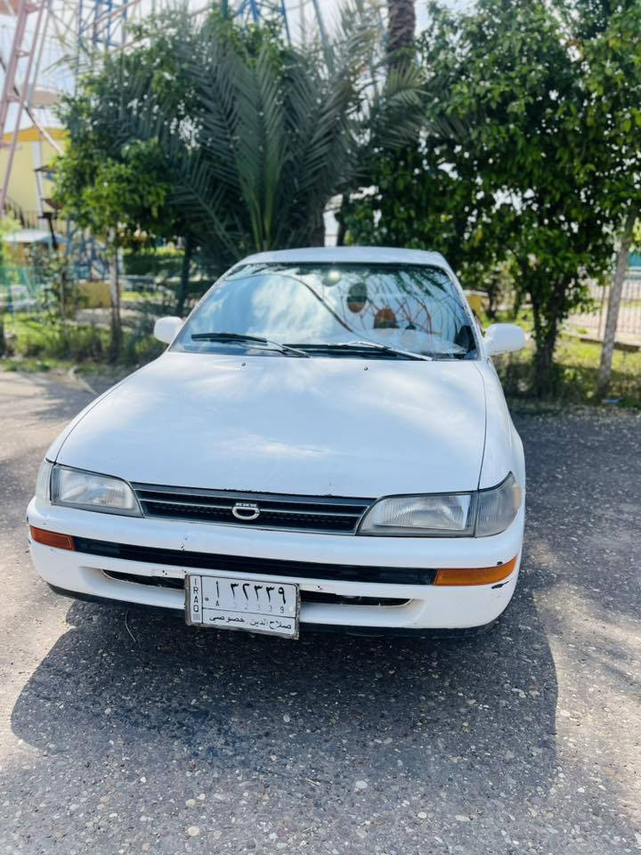 كورلا موديل 92 محور
نظيفه خاليه من الضربه 
تدفئه تبريد شغاله
سنويه ساقطه كير محرك صدر تايرات كله مكفول 
سعرها 55 وبيها مجال قليل
*********** 
مكان السياره صلاح الدين الضلوعيه الجبور 
مكفوله من الصبغ
