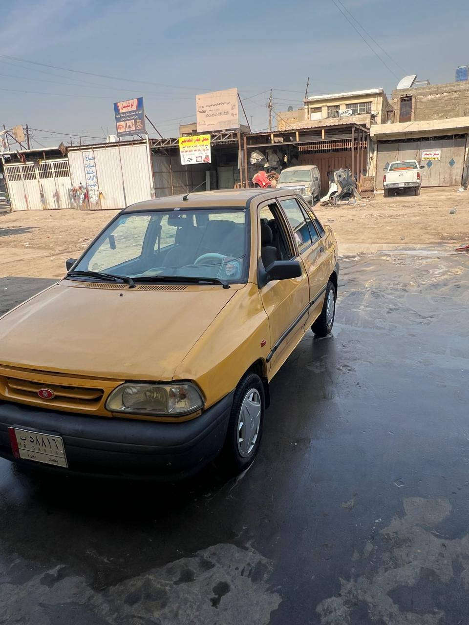 سلام علايكم سايبه البيع بسمي تحويل ثاني يوم مصفره هية وغرامات مكينه وكير خير من الله صدر جديد سعره 25وبيه مجال حك الجيه مكاني مدينه الصدر شارع الفلاح رقم ***********
