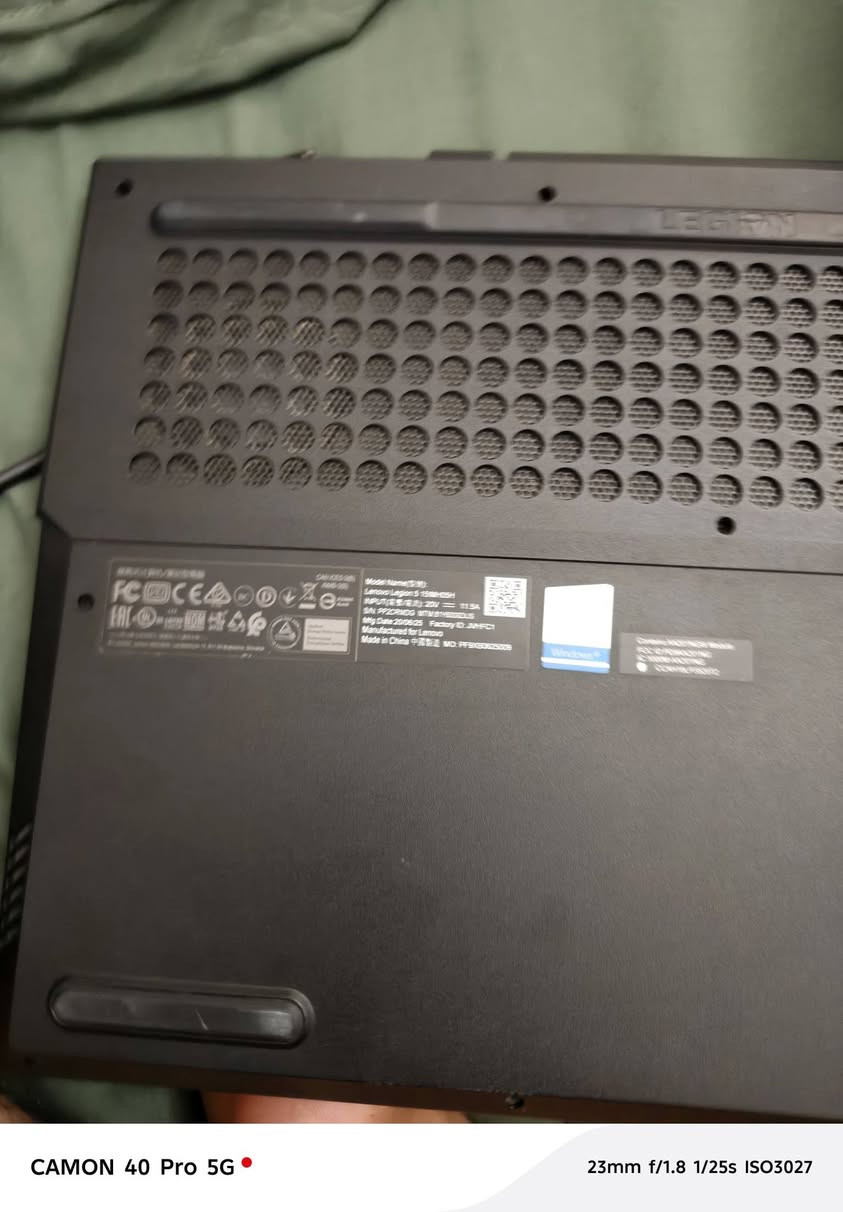 Lenovo لابتوب الكيمنك الاحترافي من
‏Legion Pro باعلى فئاته ال 

‏لابتوب نضافه جدا عاليه بدون اي خلل مكفول كله مع ضمان

‏ياتي بمواصفات

‏%100SRGB شاشه حجم ١٥ انش نوع ٱليد الوان حقيقيه 

‏بمعدل تحديث ١٢٠فريم

‏H من الجيل العاشر فئه  Core i7-10750H معالج من انتل الاداء الثقيل

‏كرت الشاشه  المنفصل من

‏Nvidia GTX 1660 Ti 6GB 130W GDDR6 256BIT 

‏Ti نسخه ال

‏بالاضافه الى SSD٥١٢ سعه تخزين عاليه حجم 

‏  تيرا ١٠٠٠كيكا  نوع ساتا الاسرع 

‏LpDDR4 رامات حجم ١٦ كيكا نوع 

‏بطاريه تستمر لساعتان عمل واستخدام متواصل

‏تفاعلي RGB كيبورد 

‏اكيد اللابتوب احترافي لكافه الكيمنك و الاستخدام المكثف الثقيل

‏لكافه البرامج 

ملاحضه النرماده الي موضحه بالصوره مو زلوغ هذا نايولن الشركه

السعر 750فقط


**إذا كنت صاحب هذا الإعلان وتريد حذفه لأي سبب، رجاءا أرسل رسالة إلى الدعم الفني**