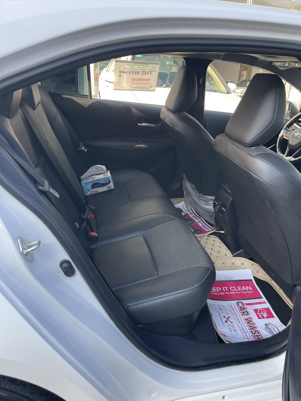 السلام عليكم تويوتا كورلا 2025ماشيه 9.000kmكفاله عامه بيها طخه بالدعاميه على كد اصبع غيرها مابيها ابد مكانها بغداد فتحه وجلد وبصمه للاستفسار***********
