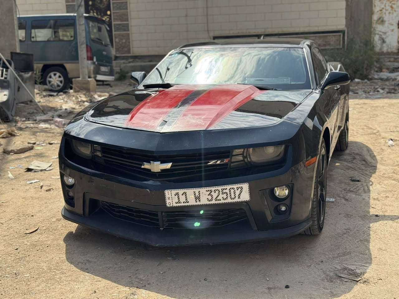 السلام عليكم شباب كمارو موديل 2012 السياره مكينه كير حداديه مكفولات السياره مصبوغه حزام  رقم انكليزي باسمي السنويه تسقط بل 28 عليه برمجه كت اوف وبوب كورن يم الشيخ السياره جواهه تخم تاير عارضه ب85وبيه مجال للطيبين حك الجيه مكانه السياره كربلاء طويريج 
*********** 
للمعلومه السياره بيه كلير
