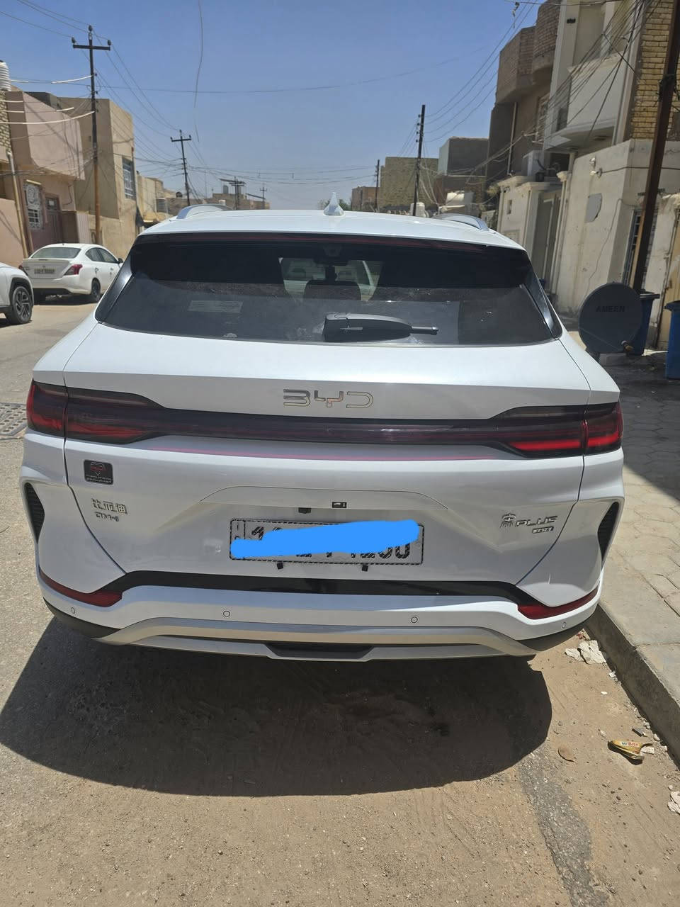 سونك بلص   song plus
Model: 2025 
رقم بغداد 
مجموع المسافة  المقطوعة:2800k
ابرز المواصفات: 
شحن  120 km 
13 كامرة 
صندوق كهرباء
بانوراما 
12  حساس 
كرسي كهرباء 
داخل ابيض 
نظام سكيورتي 
نظام  dvr
نظام قيادة ذاتية 
اتوبارك
السياره مكفوله بحاله الوكاله 
للتواصل :***********واتساب
العنوان :النجف
