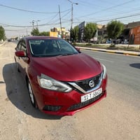 نيسان سنترا SV وارد امريكي ضربتهة موضحه بالصور فقط الصندوق بدون إيرباك...