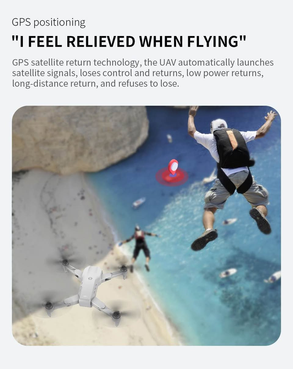 طائرة بدون طيار (درون) من طراز L900 Pro (أو LYZRC L900 Pro)، وهي طائرة رباعية المراوح قابلة للطي ومزودة بنظام تحديد المواقع العالمي (GPS) ومحركات بدون فرشاة (Brushless Motors). 
تُعد هذه الطائرة خياراً اقتصادياً للمبتدئين في عالم التصوير الجوي. 
أبرز المواصفات:
الكاميرا: تأتي بكاميرا مزدوجة بدقة 4K HD قابلة للتعديل كهربائياً بزاوية 90 درجة، مع زاوية رؤية واسعة تصل إلى 120 درجة.
وقت الطيران: توفر البطارية الذكية (7.4 فولت، 2200 مللي أمبير) وقت طيران يصل إلى حوالي 28 دقيقة.
المدى: يصل مدى التحكم عن بعد ونقل الصور إلى حوالي 1.2 كيلومتر.
المميزات الذكية: تدعم أوضاع طيران متعددة مثل "تتبعني"، الطيران بنقاط المسار، والطيران الدائري حول نقطة محددة، بالإضافة إلى خاصية العودة التلقائية عند انخفاض البطارية أو فقدان الإشارة.
التصميم: تتميز بوزن خفيف وتصميم قابل للطي يسهل حملها. بغداد, العراق


**إذا كنت صاحب هذا الإعلان وتريد حذفه لأي سبب، رجاءا أرسل رسالة إلى الدعم الفني**