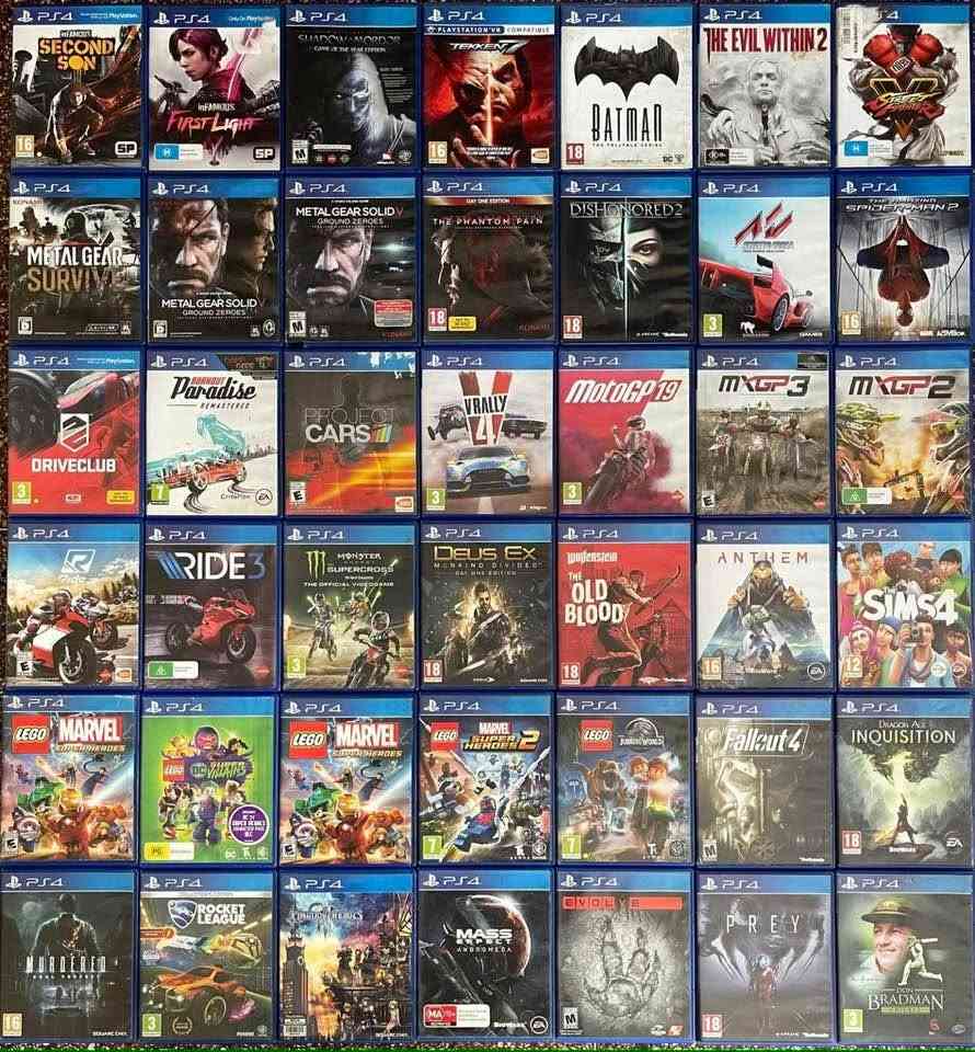 جميع الالعاب والاجهزة ps4 ps5 الاكترونية والاكسسوارات 
للاستفسار خاص او واتساب *********** 
ملاحضة توصيل مجاني داخل بسماية
