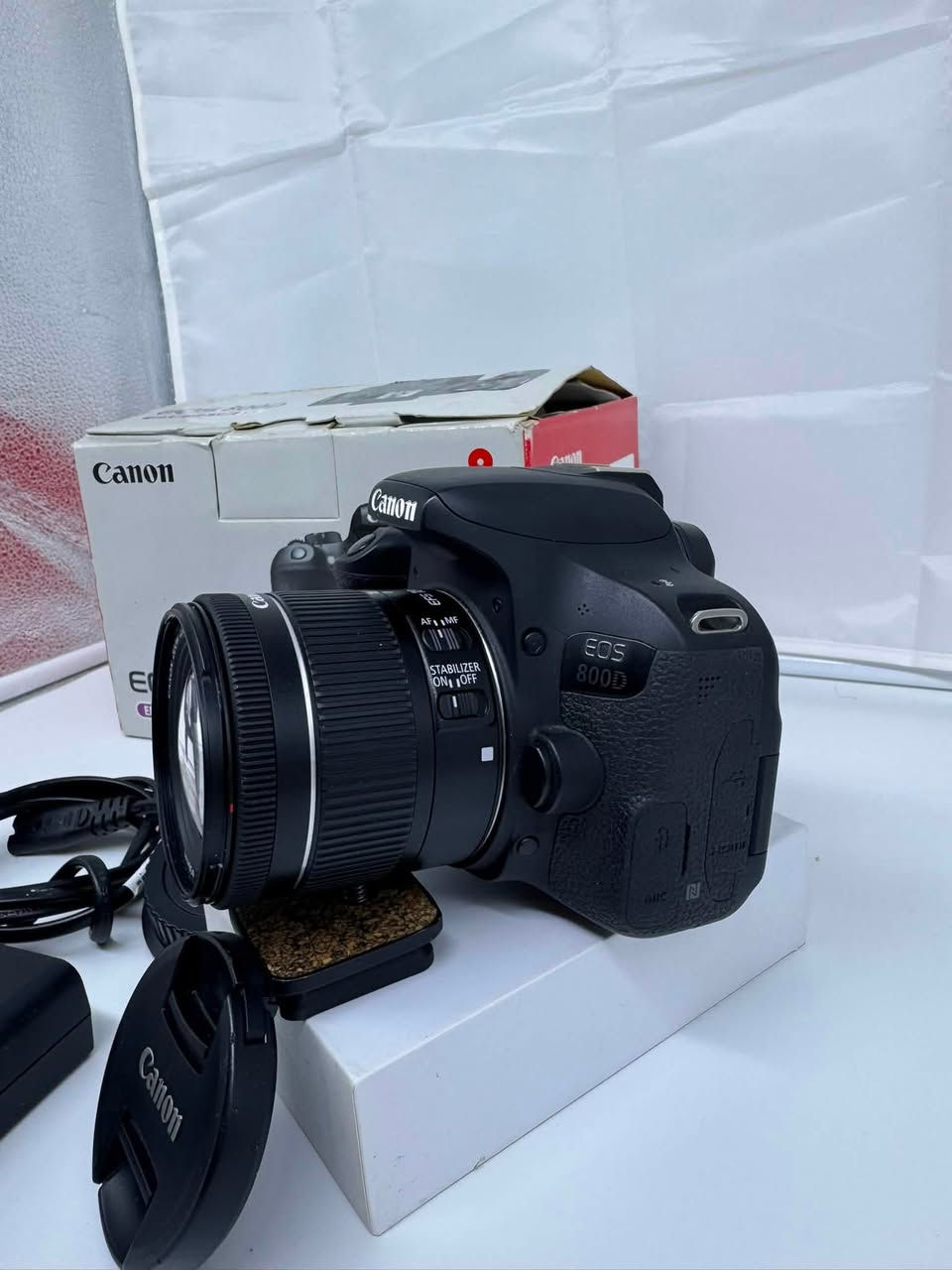 Camera 800d clik 6k avec objectif canon 18-55mm stm ✅
- un objectif Tamron 17-50mm f/2.8 ✅
- un stabilisateur dji rs 3 mini ( 795 g )✅
- un trépied journaliste ( group weifeng )✅
- un lightbox le plus grand modèle ✅
الاخوان كل حاجة جديدة كرتون شراي يتصل 0676949417


**إذا كنت صاحب هذا الإعلان وتريد حذفه لأي سبب، رجاءا أرسل رسالة إلى الدعم الفني**