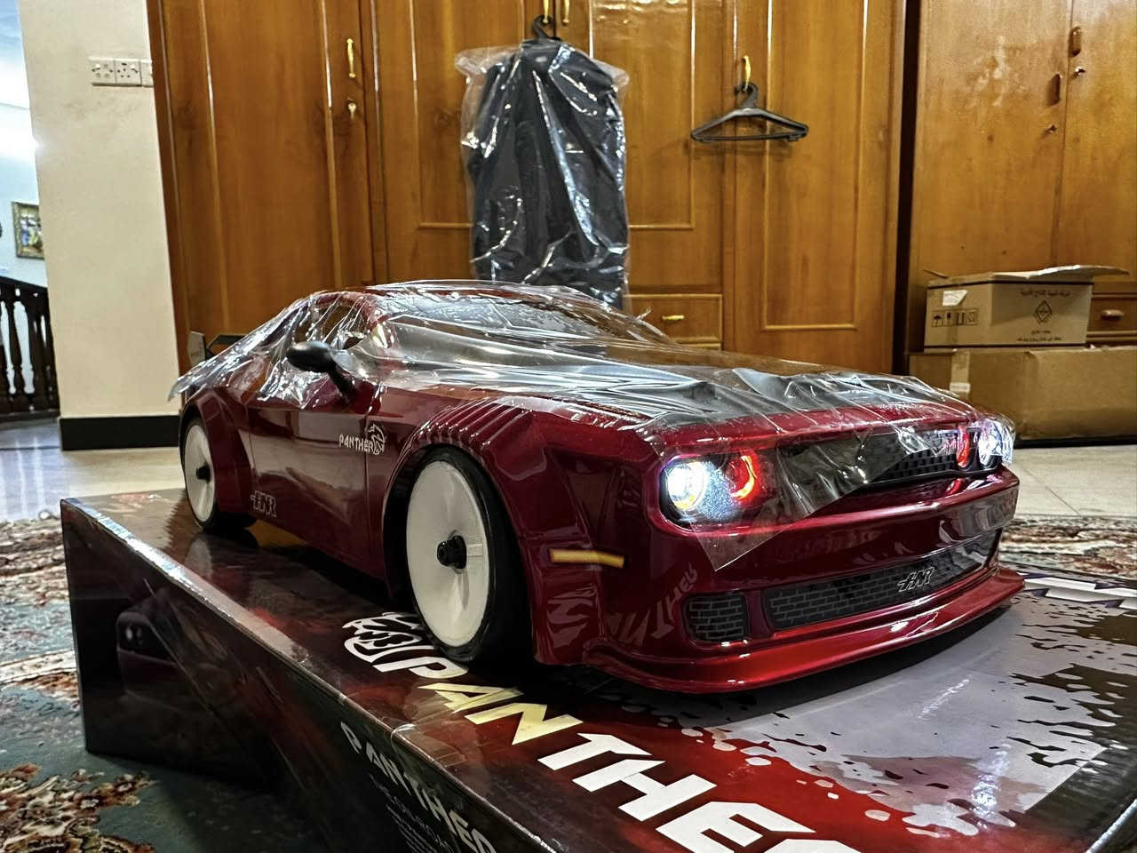 سلام عليكم
كمل تعديل الhnr 
اول شي عدلنه ال spur gear من بلاستك للمعدن 
اضافه صدر كامل من الامنيوم ومجموعه سريفو 
تايرات ماركه rush


**إذا كنت صاحب هذا الإعلان وتريد حذفه لأي سبب، رجاءا أرسل رسالة إلى الدعم الفني**