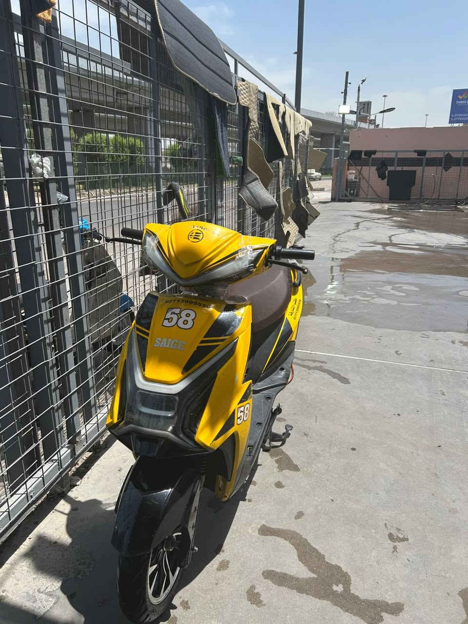 سكنس للبيع دراجه فول مواصفات 6 بطاريات دبل الدراجه شخط مابيها مكفوله السعر 650 المكان بغداد حي جامعه الرقم للستفسار ***********
