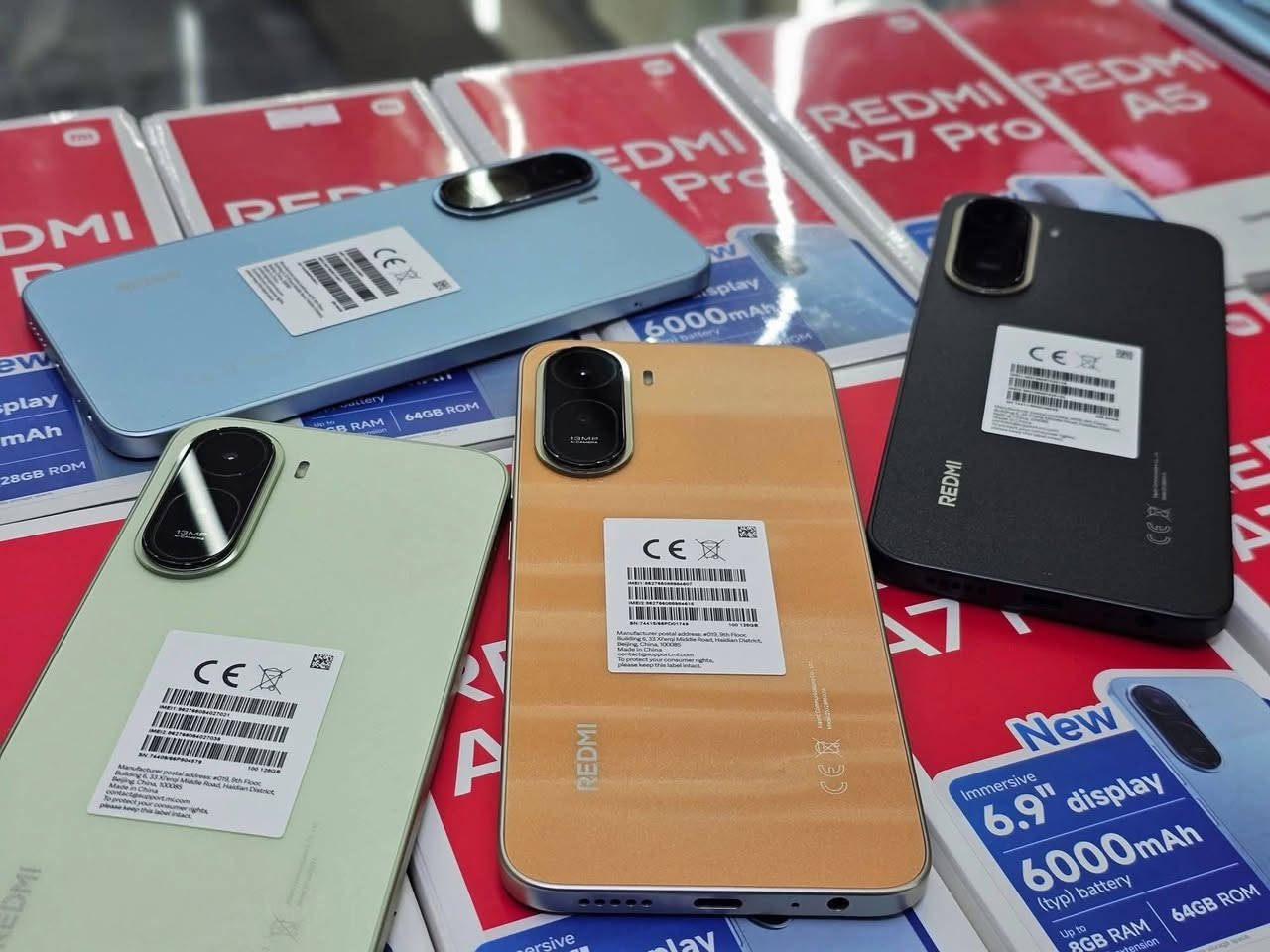 متوفر الان الإصدار الجديد

وصلنــــا جـــــديـــــد 

Redmi A7 pro 

الســــــعر …195

المواصفات 

الشاشة6.9 بوصة - 120 هرتز - IPS LCD

الذاكرة128 جيجابايت الرام4 جيجابايت

الكاميرا13 + 0.8 ميجابكسل

المعالجUnisoc T7250

البطارية والشحن السريع6000 مللي أمبير - 15 واط

......................................................
‎📍  قضاء النصر 
الفرع الاول  السوق المسقوف 
‎مجاور سيد ضرغام ابو الخطوط
‎مقابل مطعم الساده
‎
الفـرع الـثانـي / قـرب فـلـكه الـعلماء 📍
دوام الشـركه : يومياً من الساعه 8 صباحاً الــى 
الــساعه 10 لــيلاً

للتواصل:  واتساب. ***********
***********

خدمه توصيل 🚚 مجاني داخل النصر💚

