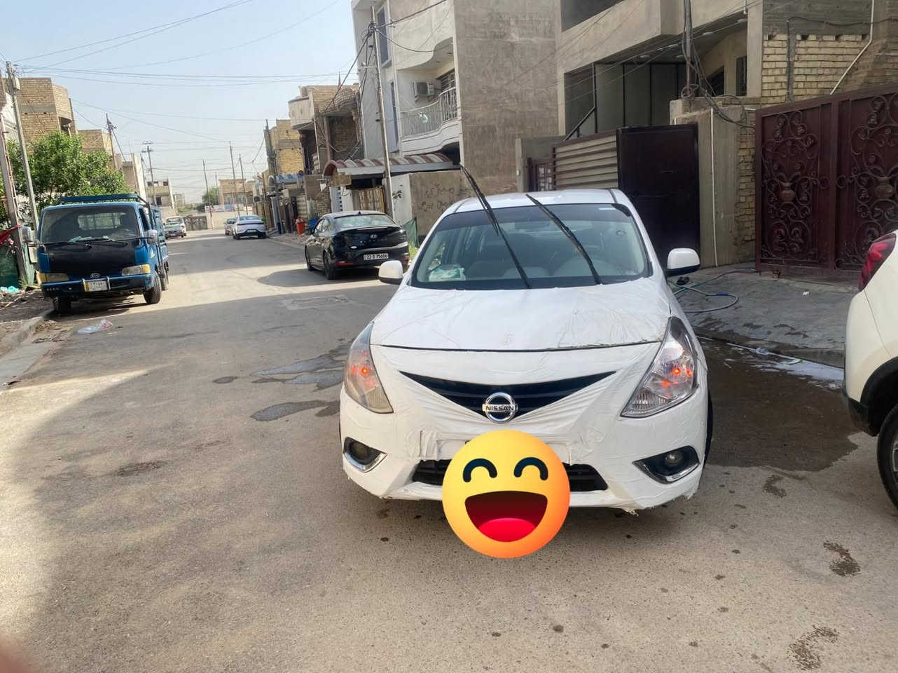 نيسان ٢٠٢٠
بشهر ٩ تصير حره السياره ماخذيها من الشركة بس السنويه بااسمنا
بيها ضربة بلبنيد صورتها موجوده 
وبيها جاملغ عكس السايق مبدل 
وبيها بارد بلباب الخلفي 
كير ومكينه وتبريد خير من الله  
بليته زركة مثل ميكولون 😂 
السيارة خير من الله مال شغل 
السعر ٩٠ وبيها مجال اقتنع بيها وخابر وتدلل 
السيارة رقم بغداد مكانها كفائات السيدية 

***********
