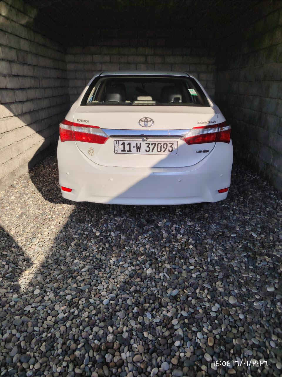 السلام عليكم
كورلا ٢٠١٥ خليجي شركة ساز

كلين لا بارد ولا خدوش ولا رصعه شرط

كير محرك كلها شرط

تواير باتري جدد كلها واحد على واحد

رقم بغداد بسمي شرط التحويل

المكان الشرقاط

السعر المطلوب ١٥٣ وبيها مجال

للأستفسار اتصل :-***********
