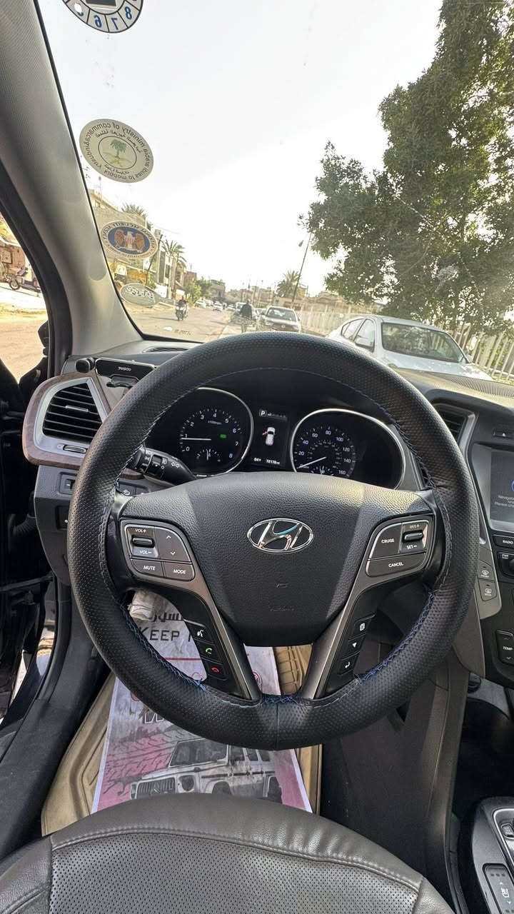 سنتافي 2018 لمتد فول مواصفات 4 كامرات
لون اسود رقم اربيل ماشيه 72 الف فقط 
بصمه و بانوراما 
كشنات جلد و تدفئه و تبريد 
جنطة كهرباء 
سستم صوت 
كشنات ميمري 
حساسات خلفيه 
شاشه كبيره 
محرك 4 سلندر 2400 
السياره جاهزه ما ناقصه شي فقط شريط استيرن التحكمات واكفه و الباقي كله شغال

صور الحادث و سونار موجوده بالمنشور 

مكاني حي الجامعة 
***********
السعر 158
