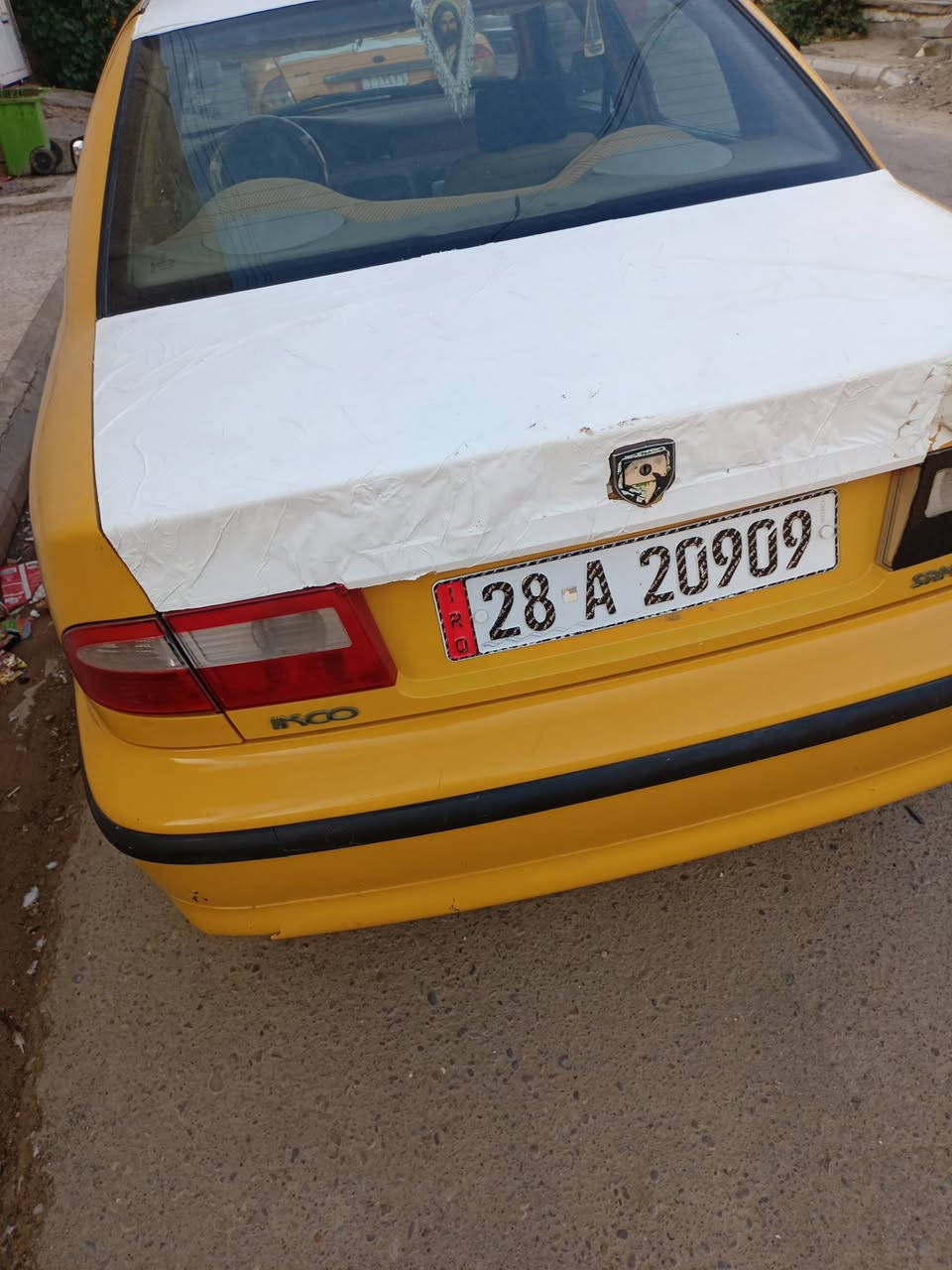 سمند موديل ١٢مكينه كير بلباكيت حداديه نظيفه دواخل حلوه سنويه مجدده رقم انكليزي. رقم ميسان سعر ٣٢وببها مجال هاتف ***********
