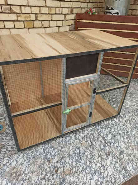 للبيع 
قفص نجاره جديده غير مستخدم 

باقي التفاصيل داخل الفيديو
توصيله مجاني داخل سوق الشيوخ

للتواصل ***********
