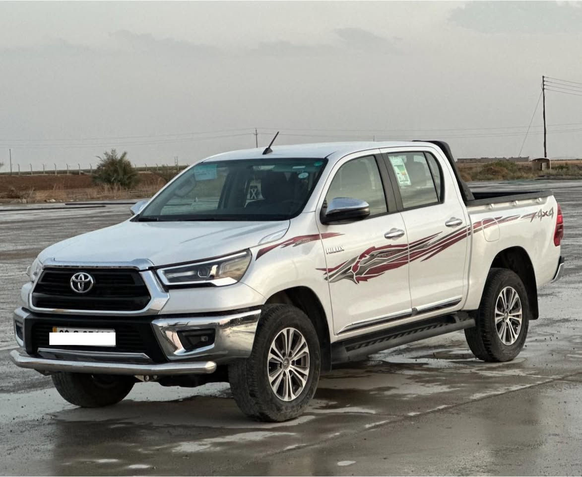 السلام عليكم تيوتا هايلوكس فور ويل موديل 2024 سعودي  مكفوله كفاله عامه ماشيه 68 الف رقم اربيل 
للأستفسار الاتصال ***********
