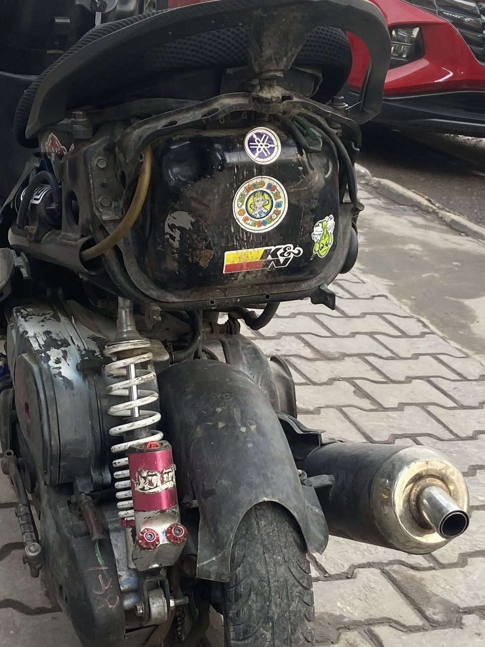 ماكس عدله للبيع
وياله رياضي اصليي 
صالنصه صجميه اصليه 
قطره اصليه 
يدة بريك اماميه برمبو اصليه 
يده بريك خلفي كوسو
ستاند رياضي 
مكينه بلاديه 
كلجات رياضي شلعه ومعدل
قايش جلاتيني 
دبل خلفي كرزي اصلي 
التواصل خاص


**إذا كنت صاحب هذا الإعلان وتريد حذفه لأي سبب، رجاءا أرسل رسالة إلى الدعم الفني**