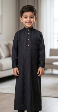 دشداشه ايطالي • قماش VIP • ولادي ٥-١٦س