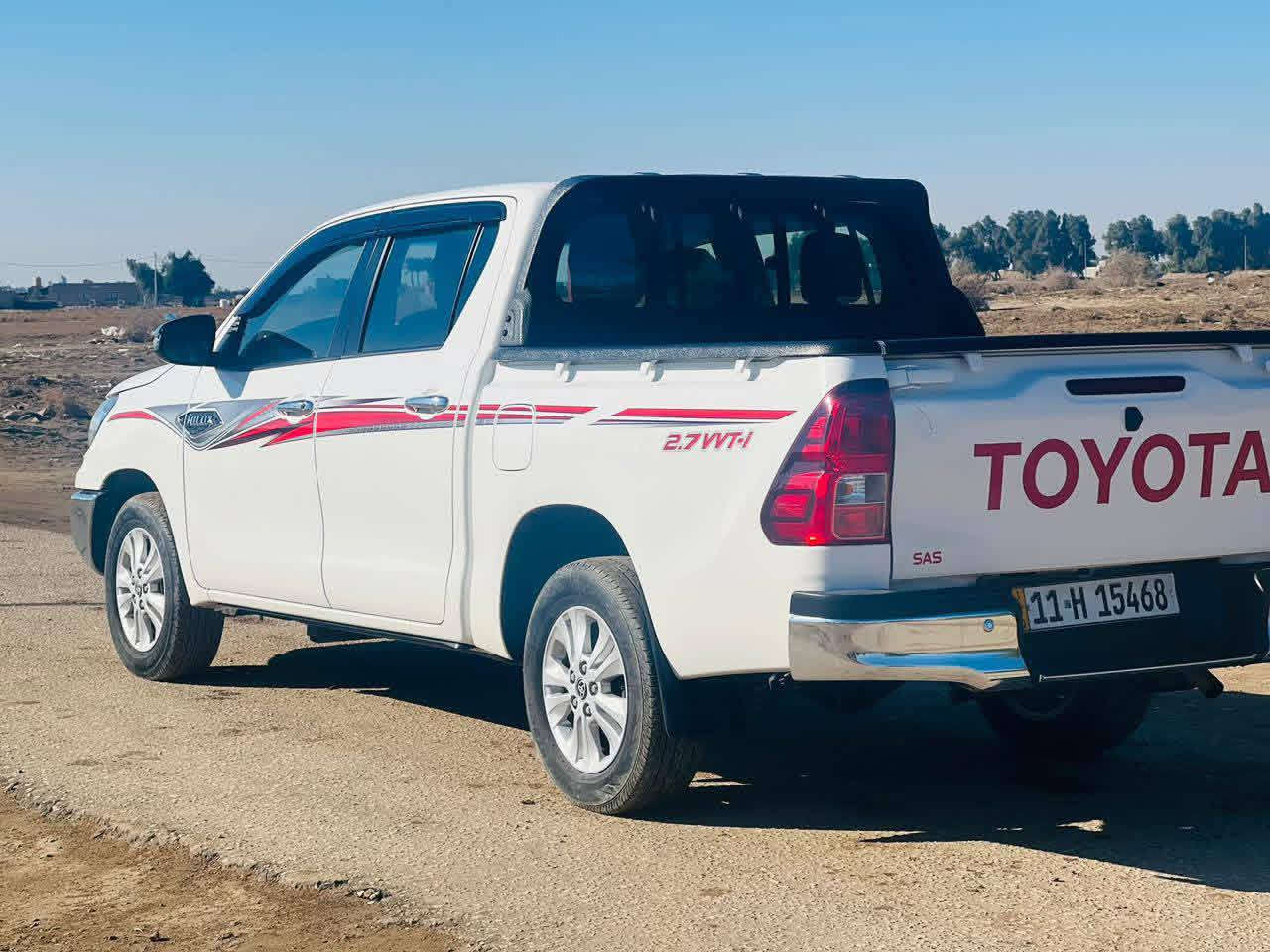 للبيع تيوتا هايلوكس موديل 2024
SAS مكفول كفاله عامه
ماشيه 30 الف 

بسمي رقم بغداد تحويل مباشر مشروع وطني

فول مواصفات 1/1

تبريد فول مواصفات 

حساسات فول مواصفات 

شاشه بصمه مثبة سرعه 

المكان حله

السياره فول مواصفات وشرط السونار وبسمي من الشركه

السعر اتصل ع رقم 

*********** واتساب
