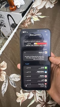 لبيع ١١برو ماكس حالة النظافة ٨٥٪؜الجهاز بحالة الممتاز الجهاز كلشي شغال...